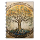 Golden Tree of Life Notitieboek (Voorkant)