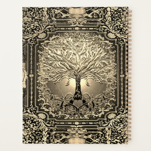 Golden Tree of Life  Planner (Achterkant)