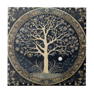 Golden Tree of Life Tegeltje