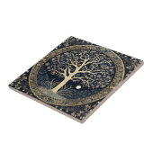 Golden Tree of Life Tegeltje (Zijkant)