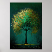 Golden Tree Poster (Voorkant)