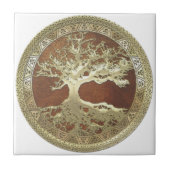 GOLDEN TREE VAN HET LEVEN TEGELTJE (Voorkant)