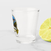 Golden Triangle Pittsburgh Travel Badge Shot Glas (Rechts)