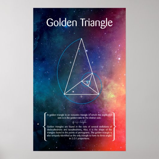 Golden Triangle Poster (Voorkant)