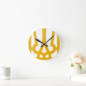 Golden Trident Clock Ronde Klok (Huis)