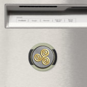Golden Triskele Magneet (Insitu (Vaatwasser))