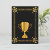 Golden trofee (Staand voorkant)