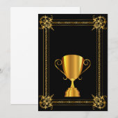 Golden trofee (Voorkant / Achterkant)