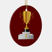Golden trofee keramisch ornament (Rechts)