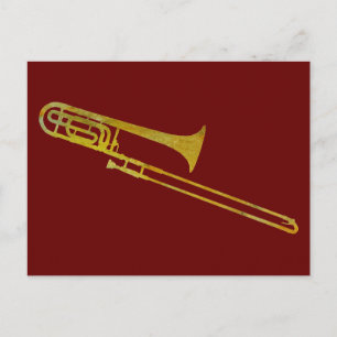 Golden Trombone Briefkaart