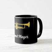 Golden Trompet Muziekspeler Mok (Voorkant rechts)