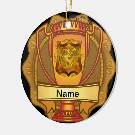 Golden Trophy, ornament (Links)