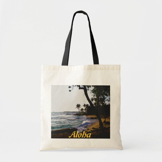 Golden Tropical Sand Tote Bag (Voorkant)