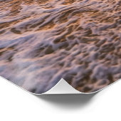 Golden Tropical Sunset Beach Poster (Hoek)