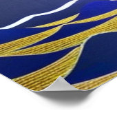 Golden Tropics op Sunset Poster (Hoek)