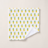 Golden Tropische anananappels Bad Handdoek (Wasdoekje)