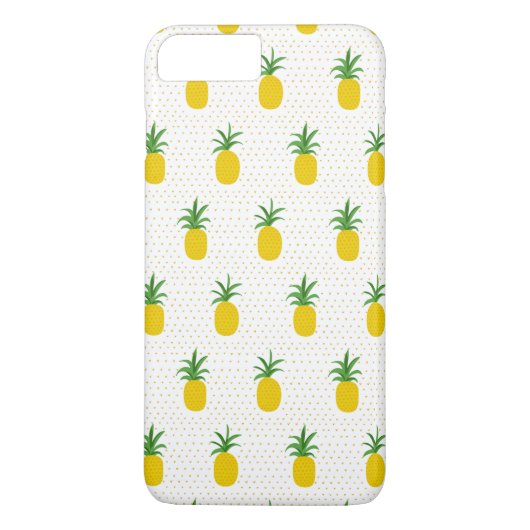 Golden Tropische anananappels Case-Mate iPhone Case (Achterkant)