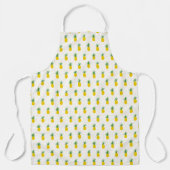 Golden Tropische anananappels Schort (Voorkant)