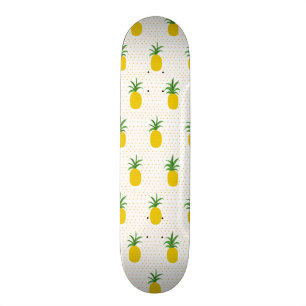 Golden Tropische anananappels Skateboard