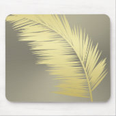 Golden Tropische palmbladeren Muismat (Voorkant)