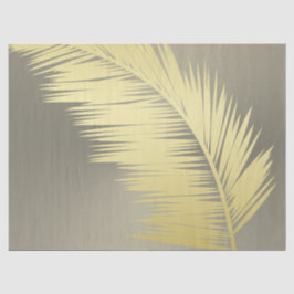 Golden Tropische palmbladeren Tissuepapier