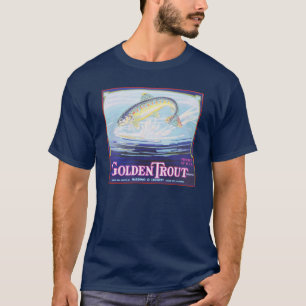 Golden Trout Brand  Label T-shirt