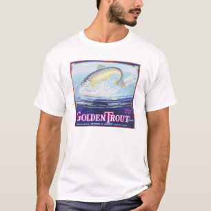 Golden Trout Brand  Label T-shirt