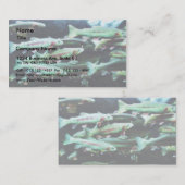 Golden Trout Fish Zee World Visitekaartje (Voorkant / Achterkant)