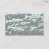 Golden Trout Fish Zee World Visitekaartje (Achterkant)