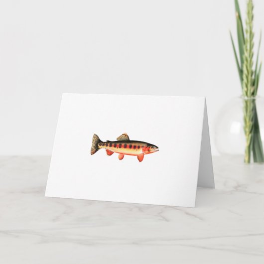 Golden Trout Kaart (Voorkant)