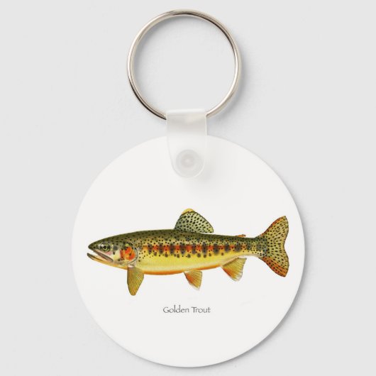 Golden Trout Sleutelhanger (Voorkant)