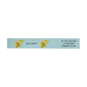 Golden Trumpet Flowers I