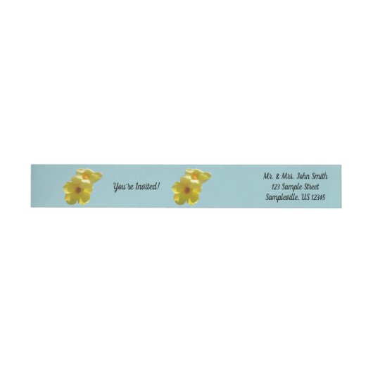 Golden Trumpet Flowers I (Individueel)