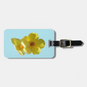 Golden Trumpet Flowers I Bagagelabel (Voorkant horizontaal)