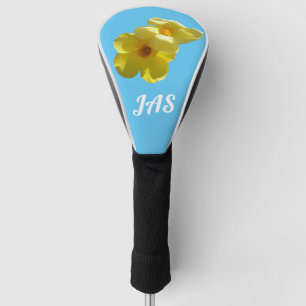 Golden Trumpet Flowers I Golfheadcover