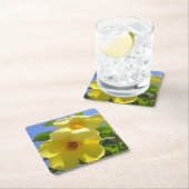 Golden Trumpet Flowers I Kartonnen Onderzetters (Insitu)