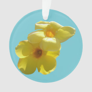 Golden Trumpet Flowers I Ornament