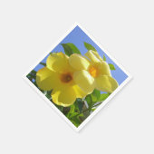 Golden Trumpet Flowers I Servetten (Hoek)
