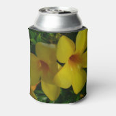 Golden Trumpet Flowers II Tropisch Blikjeskoeler (Blikje Achterkant)