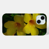 Golden Trumpet Flowers II Tropisch Case-Mate iPhone Case (Achterkant (horizontaal))