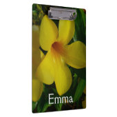 Golden Trumpet Flowers II Tropisch Klembord (Rechts)