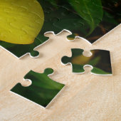 Golden Trumpet Flowers II Tropisch Legpuzzel (Zijkant)