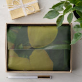 Golden Trumpet Flowers II Tropisch Tissuepapier (Geschenk)