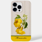 Golden Trumpet Vine Botanisch met naam Case-Mate iPhone Case (Achterkant)