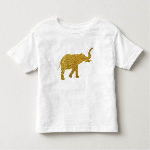 Golden Trumpeting Elephant Kinder Shirts