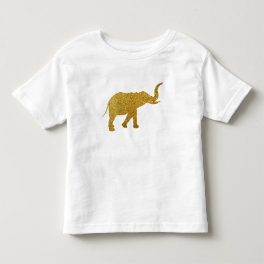 Golden Trumpeting Elephant Kinder Shirts (Voorkant)