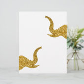 Golden Trumpeting Elephants (Staand voorkant)