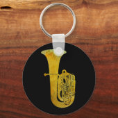 Golden Tuba Sleutelhanger (Voorkant)