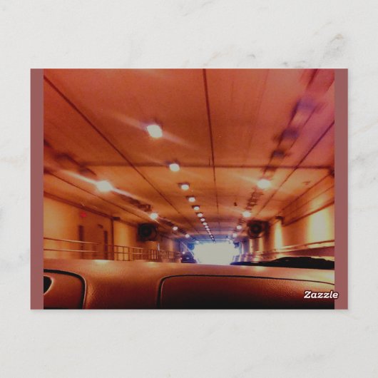 GOLDEN TUNNEL BRIEFKAART (Achterkant)