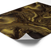 Golden Turbulence Poster (Hoek)